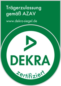 DEKRA zertifiziert: Trägerzulassung gemäß AZAV